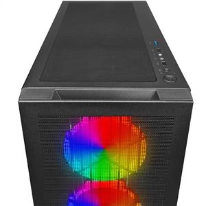 POWER BOOST VK-G4306S USB 3.0 4x120mm MESH ARGB RİNG FANLI GAMING KASA