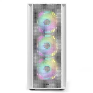 POWER BOOST X-12W USB 3.0 MESH 4 x120mm ARGB FANLI BEYAZ KASA