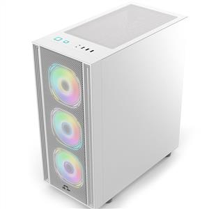 POWER BOOST X-12W USB 3.0 MESH 4 x120mm ARGB FANLI BEYAZ KASA