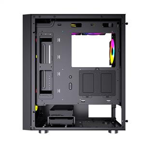 POWER BOOST PB-P501B 650W 80PLUS USB 3.0 ARGB FANLI MESH GAMING KASA
