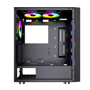 POWER BOOST PB-P501B 650W 80PLUS USB 3.0 ARGB FANLI MESH GAMING KASA