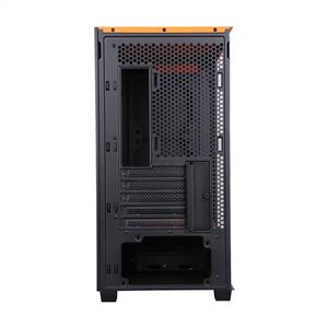 POWER BOOST PB-P2252BO USB 3.0 MESH RİNG ARGB FAN mATX TURUNCU KASA