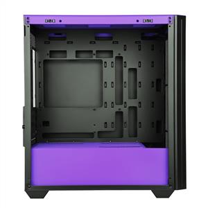 POWER BOOST PB-P2252BP USB 3.0 MESH RİNG ARGB FAN M-ATX MOR KASA