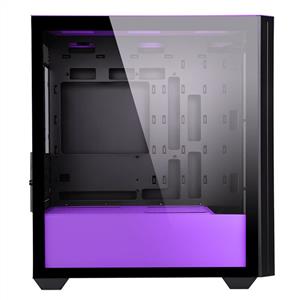 POWER BOOST PB-P2252BP USB 3.0 MESH RİNG ARGB FAN M-ATX MOR KASA