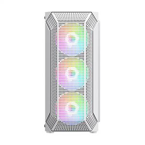 POWER BOOST VK-P1882BW 650W 80 PLUS USB 3.0 ATX Mesh RAİNBOW MidT ATX BEYAZ KASA