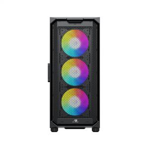 POWER BOOST PB-P521B 750W 80PLUS BRONZ USB 3.0 MESH RGB FANLI SİYAH KASA