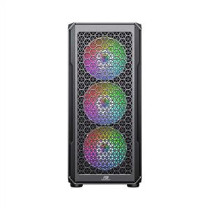 POWER BOOST PB-P3385B USB 3.0 MESH 650W ARGB FAN E-ATX SİYAH KASA