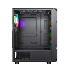 POWER BOOST PB-P3385B USB 3.0 MESH 650W ARGB FAN E-ATX SİYAH KASA
