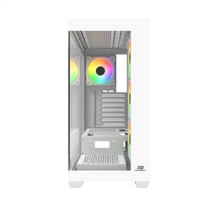 POWER BOOST PB-A7510B 750W 80PLUS BRONZE 4x120mm ARGB FANLI ATX BEYAZ KASA