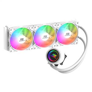 POWERBOOST CIRCLE BEYAZ LGA1700/AM5 3x120mm Rainbow Fanlı 360mm Sıvı Soğutma