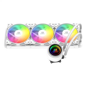 POWERBOOST CIRCLE BEYAZ LGA1700/AM5 3x120mm Rainbow Fanlı 360mm Sıvı Soğutma