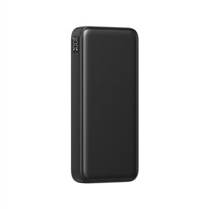 PowerBoost PRIME 130B 10000mAh 22.5W Dahili Kablolu LCD Powerbank - Siyah