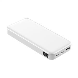 PowerBoost PRIME 130W 10000mAh 22.5W Dahili Kablolu LCD Powerbank - Beyaz