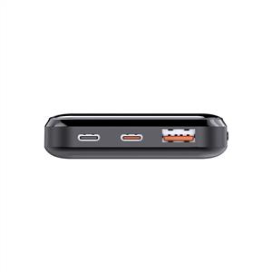 PowerBoost NIGHT 115B 10000mAh 22.5W LCD GizliLED Powerbank - Siyah