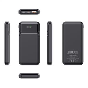 PowerBoost NIGHT 115B 10000mAh 22.5W LCD GizliLED Powerbank - Siyah