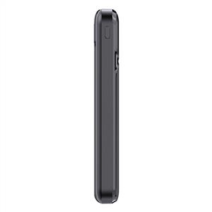 PowerBoost NIGHT 135B 10000mAh 22.5W Dahili Kablo LCD GizliLED Powerbank - Siyah