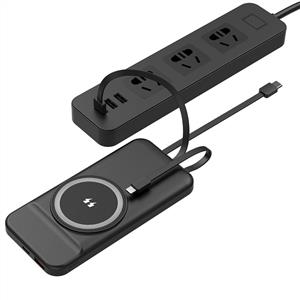 PowerBoost MAG 120B 10000mAh 15W Magsafe 22.5W Powerbank - Siyah
