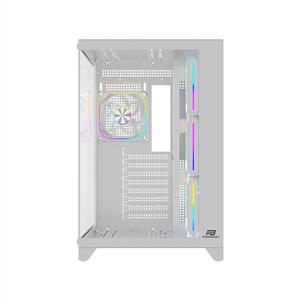 POWER BOOST PB-C902W 750W 80PLUS BRONZE ATX 3.1 PCI-E5.1 4x120mm ARGB FANLI ATX BEYAZ KASA