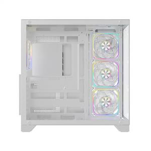 POWER BOOST PB-C902W 750W 80PLUS BRONZE ATX 3.1 PCI-E5.1 4x120mm ARGB FANLI ATX BEYAZ KASA