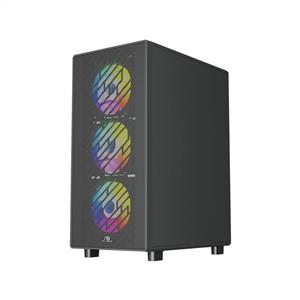 POWER BOOST PBA700B 750W 80PLUS BRONZE 4x120mm RAINBOW FANLI ATX SİYAH KASA