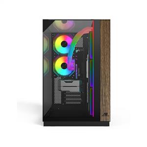 POWER BOOST ECLIPSE 8x120mm ARGB FANLI ATX SİYAH GAMING KASA