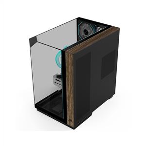 POWER BOOST ECLIPSE 8x120mm ARGB FANLI ATX SİYAH GAMING KASA
