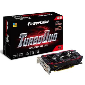 Powercolor R9 285 TurboDuo OC GDDR5 2GB 256Bit AMD Radeon DX11.2 Ekran Kartı