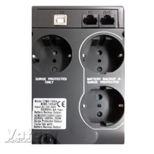 POWERCOM IMD-1000AP 1000VA LINE INTERACTIVE UPS