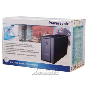 POWERSONIC 1200VA LINE INTERACTIVE UPS
