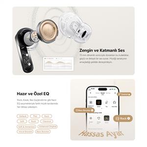 Qcy MeloBuds N20 ANC Bluetooth Kulaklık - Siyah