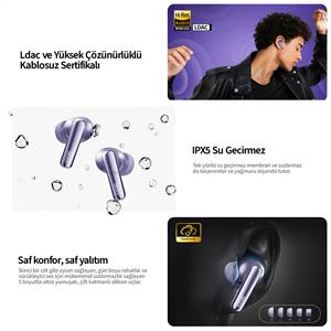 Qcy Melobuds N70 Bluetooth Kulaklık - Gri