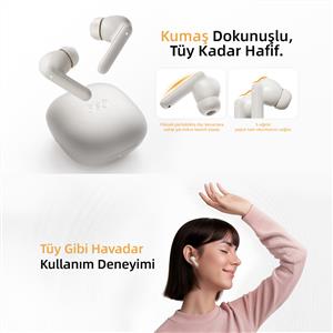 Qcy Buds iPX4 AI Bluetooth Kulaklık - Siyah