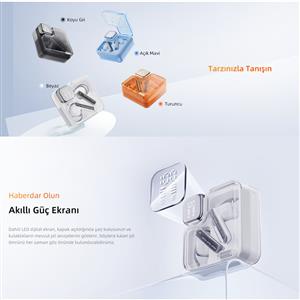 Qcy T31 Melobuds Neo TWS ENC Bluetooth Kablosuz Kulaklık - Siyah