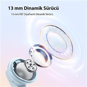 Qcy T13 Pro Bluetooth Kulak İçi Kulaklık - Beyaz