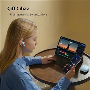 Qcy T13 Pro Bluetooth Kulak İçi Kulaklık - Siyah