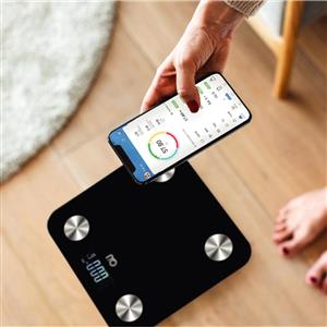 QU 200 BT CAM VÜCUT ANALİZ BASKÜL (BLUETOOTH + TERMOMETRE)