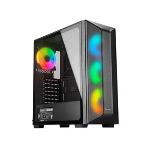 RAMPAGE SAILOR 4x120mm Rainbow Fanlı 600W 80Plus BRONZE MidT ATX GAMING KASA