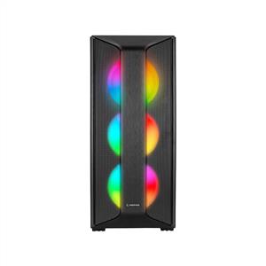 RAMPAGE SAILOR 4x120mm Rainbow Fanlı 600W 80Plus BRONZE MidT ATX GAMING KASA
