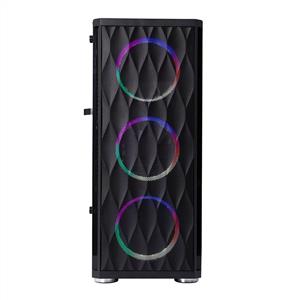RAMPAGE X-HORSE 650W 80 PLUS BRONZE 4x120mm RAINBOW FAN USB 3.0 MidT ATX KASA