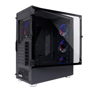 RAMPAGE X-HORSE 650W 80 PLUS BRONZE 4x120mm RAINBOW FAN USB 3.0 MidT ATX KASA