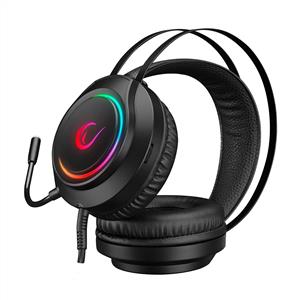 RAMPAGE RM-K45 ORBIT- S RGB LED 7.1 GAMİNG MİKROFONLU OYUNCU KULAKLIĞI- SİYAH
