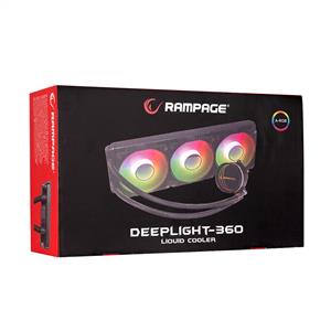 RAMPAGE DEEPLIGHT-360 3x120mm ARGB FANLI SIVI SOĞUTMA SİSTEMİ