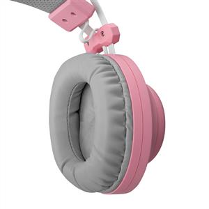 RAMPAGE RM-K1 PULSAR USB 7.1 SURROUND RGB IŞIK EFEKTLİ GAMİNG KULAKLIK - PEMBE