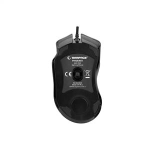 RAMPAGE SMX-R22 PHOENIX V2 12800 DPI RGB KABLOLU GAMING MOUSE-SİYAH