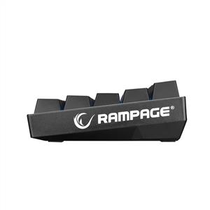 RAMPAGE KB-RX63 B-ATOM BROWN SWITCH GAMING KLAVYE-SIYAH