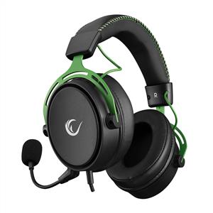 RAMPAGE RM-F5 FURY-X SİYAH/YEŞİL USB 7.1 GAMİNG OYUNCU MİKROFONLU KULAKLIK