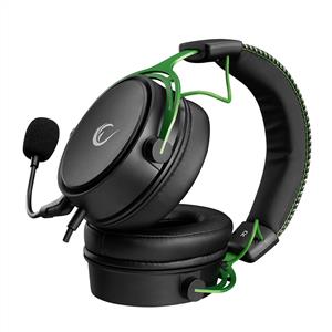 RAMPAGE RM-F5 FURY-X SİYAH/YEŞİL USB 7.1 GAMİNG OYUNCU MİKROFONLU KULAKLIK