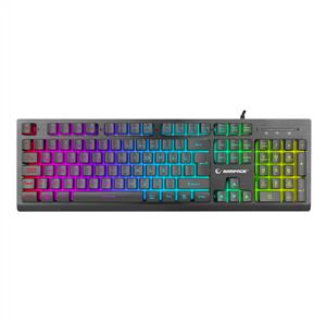 RAMPAGE MIRACLE K2 RGB TR Q KABLOLU GAMING KLAVYE-SIYAH