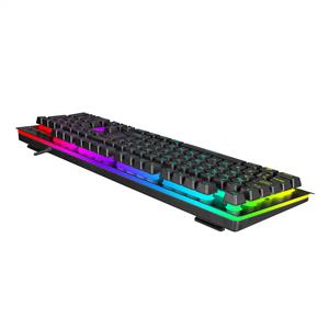 RAMPAGE MIRACLE K2 RGB TR Q KABLOLU GAMING KLAVYE-SIYAH