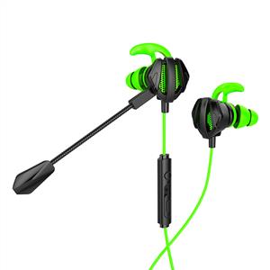 Rampage RM-K26 RATLE 3,5mm Gaming Kulak İçi Mikrofonlu Kulaklık - Yeşil